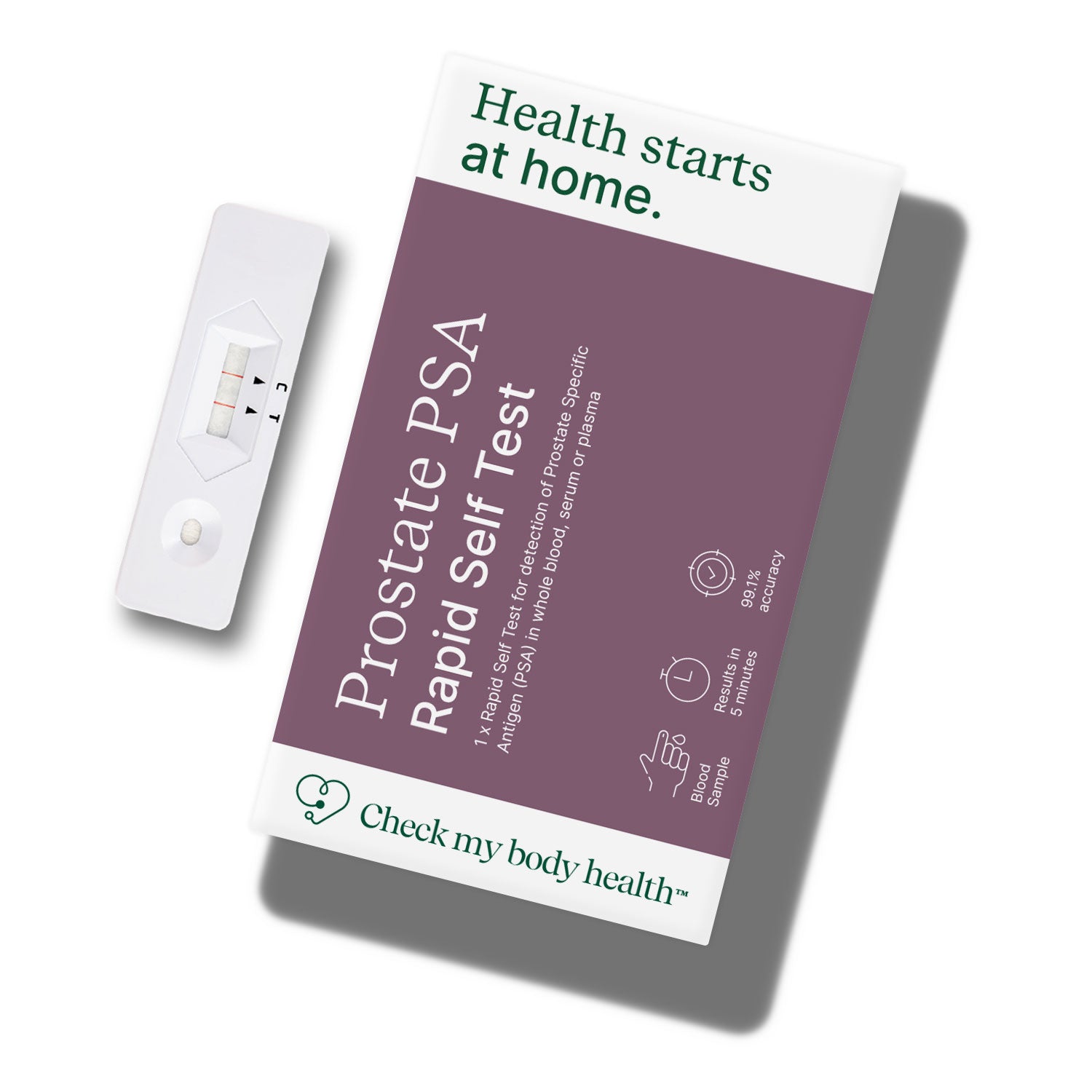 Prostate Test Kit Self-Test – Check My Body Health UK